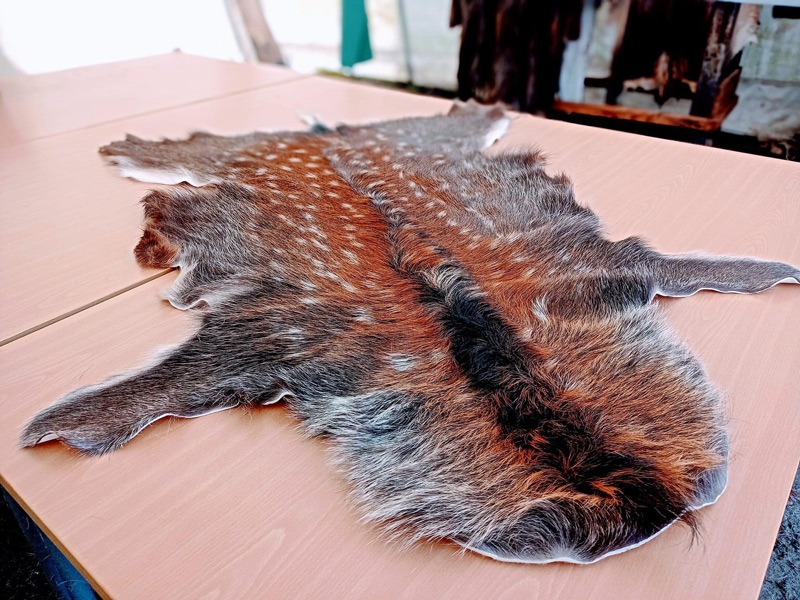 Soft, flat hand crafted skins and hides by Black Stag Tannery, Levin, NZ